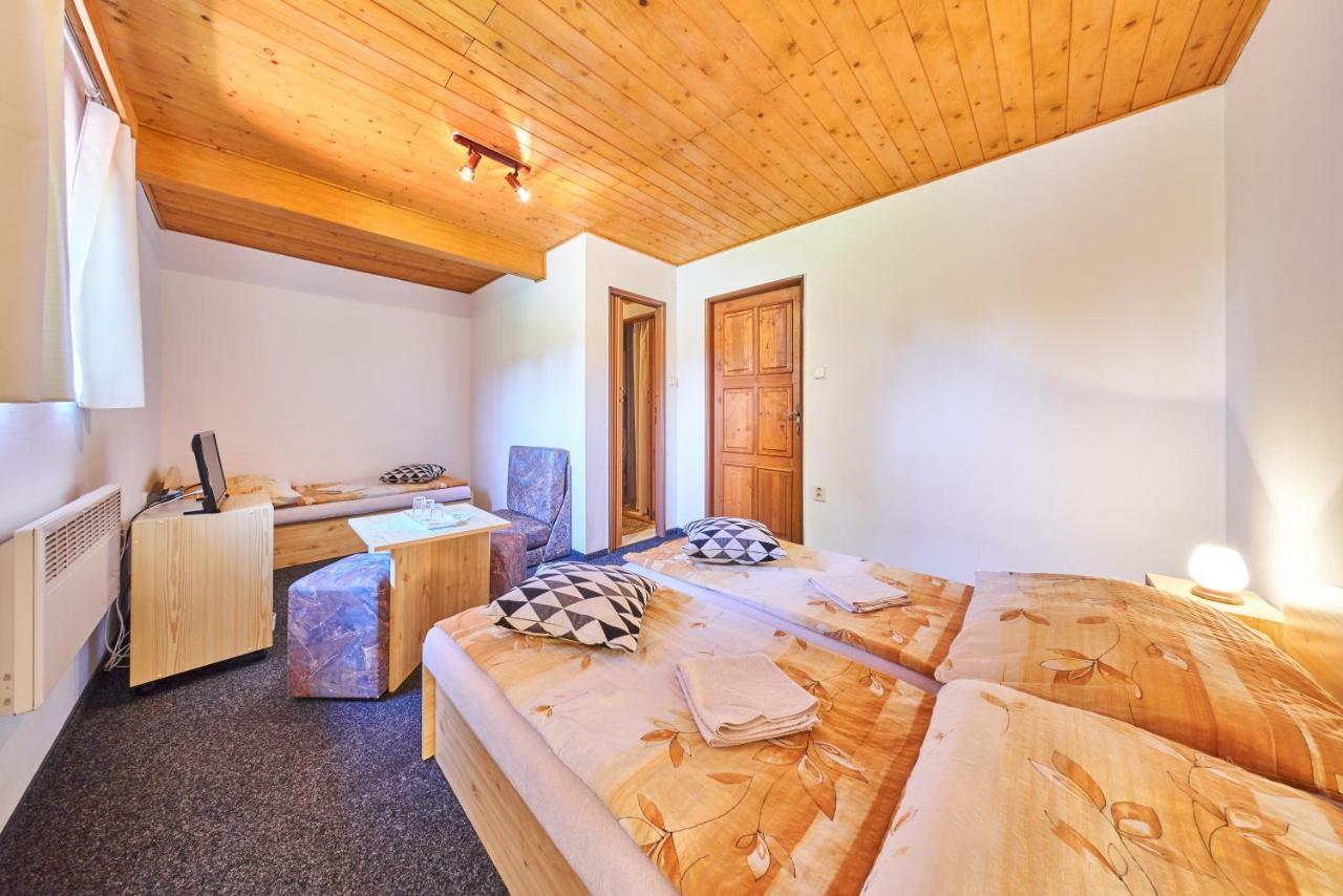 Penzion Pod Lesem Hotell Hodkovice Exteriör bild