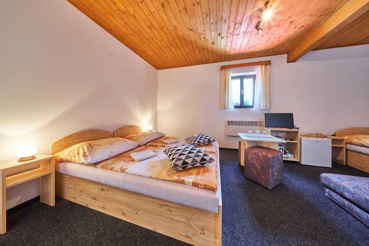 Penzion Pod Lesem Hotell Hodkovice Exteriör bild