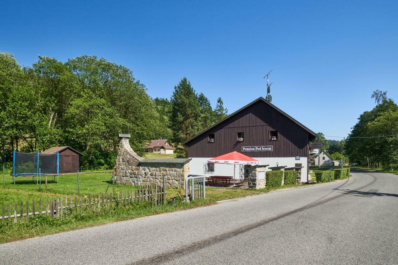 Penzion Pod Lesem Hotell Hodkovice Exteriör bild